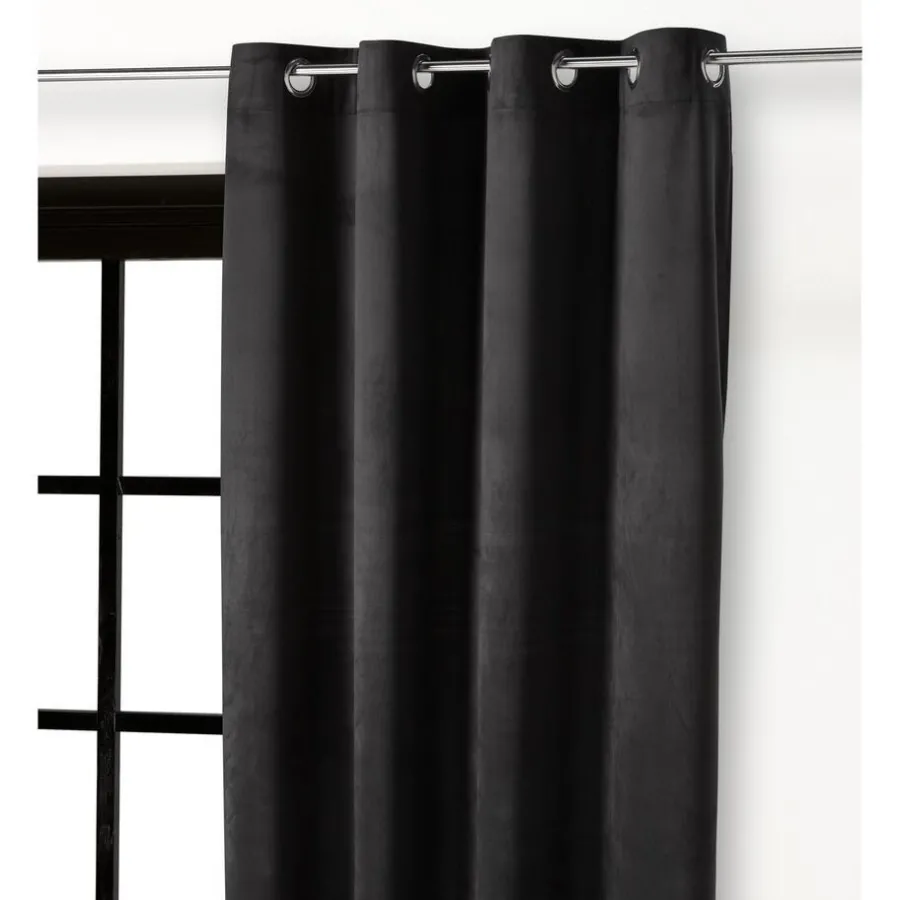 Kwantum Kant En Klaar Gordijnen|Gordijnen*Kant En Klaar Gordijn Victoria Zwart
