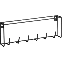 Kwantum Kapstokken|Wanddecoratie*Kapstok Provence Zwart