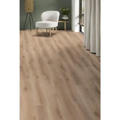 Kwantum Klik Pvc-Vloeren*Klik PVC Flex Pella Eiken Je berekent hoeveel meters je nodig hebt door lengte en breedte in te vullen