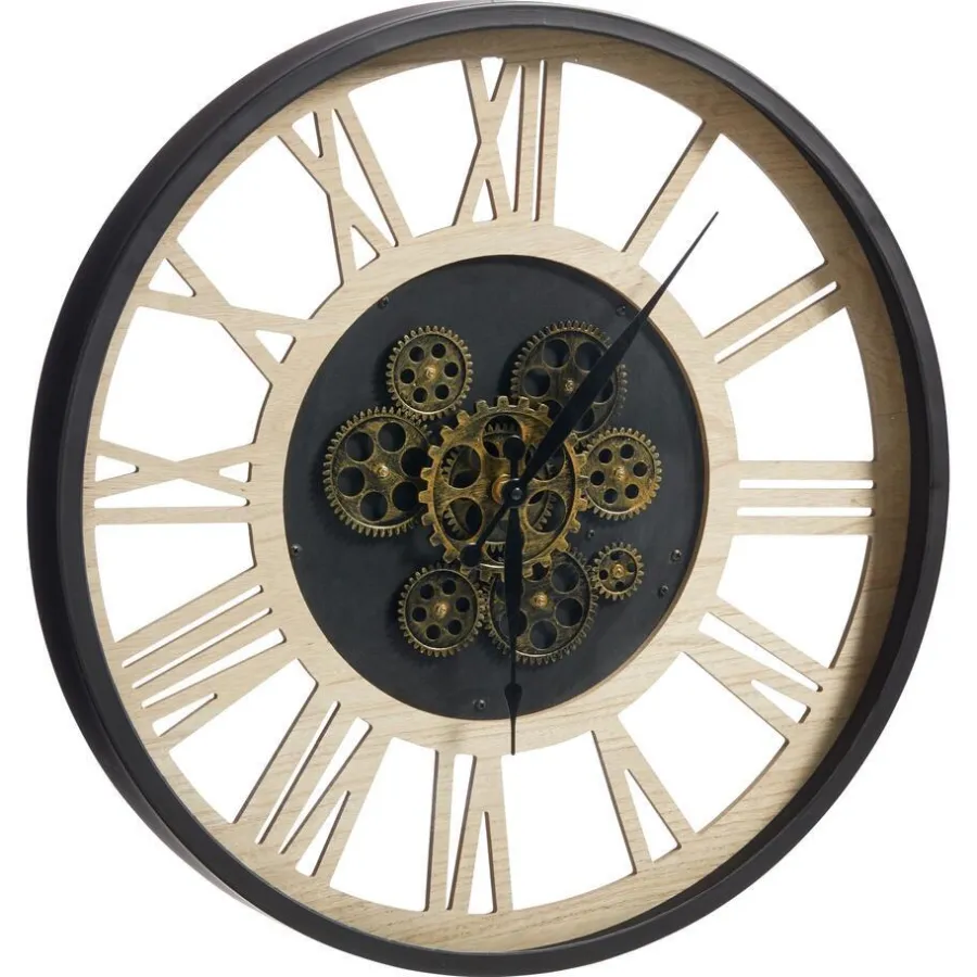 Kwantum Klokken*Klok Toulon Zwart Goud