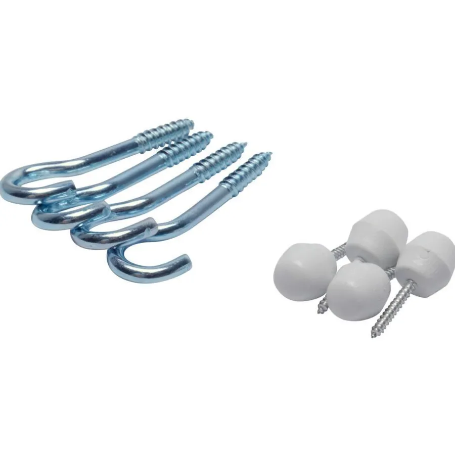 Kwantum Band & Haken*Knop/Haak Spiraal Wit