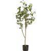 Kwantum Kunstplanten & Kunstbloemen*Kunstboom Eucalyptus In Pot Groen