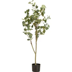 Kwantum Kunstplanten & Kunstbloemen*Kunstboom Eucalyptus In Pot Groen