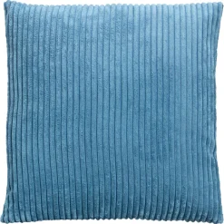 Kwantum Sierkussens*Kussen Rib Donker Blauw 45x45 Cm