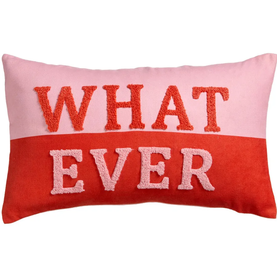 Kwantum Sierkussens*Kussen Whatever Roze 30x50 Cm