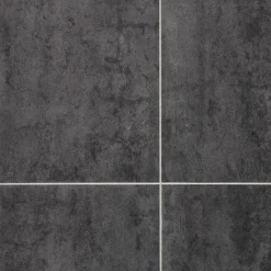 Kwantum Tegellook Laminaat|Extra Breed Laminaat*Laminaat Brewton Antraciet XL Plank Je berekent hoeveel meters je nodig hebt door lengte en breedte in te vullen