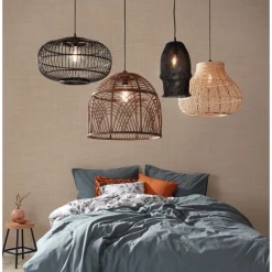 Kwantum Lampenkappen|Hanglampen*Lampenkap Boan Zwart