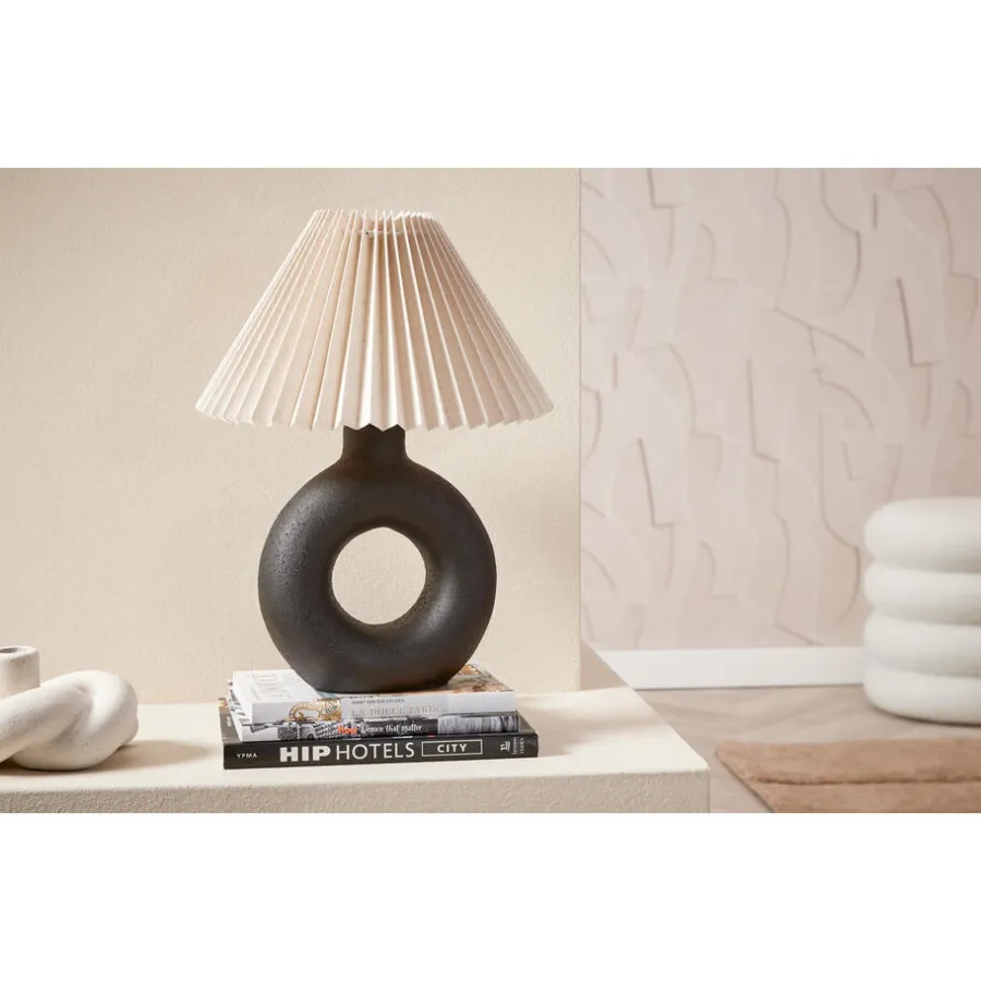 Kwantum Lampenvoeten*Lampvoet Cirkel Zwart