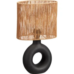 Kwantum Lampenvoeten*Lampvoet Cirkel Zwart