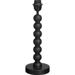 Kwantum Lampenvoeten*Lampvoet Teshu Zwart