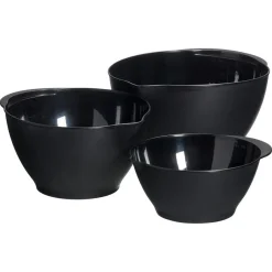 Kwantum Keukenaccessoires*Mengkommen S/3 Zwart