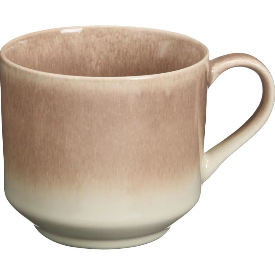 Kwantum Mokken|Mokken*Mok Met Oor Fiaz 400ml Bruin