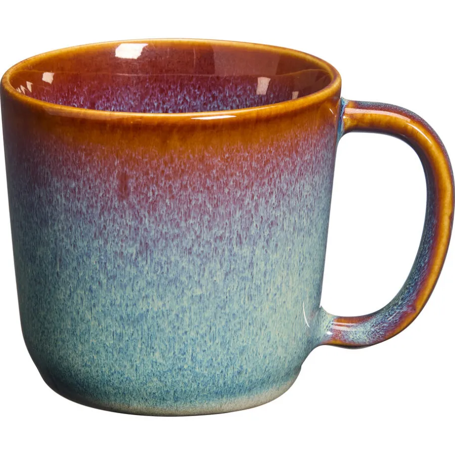 Kwantum Kerstservies|Mokken*Mok Met Oor XL Ava Blauw 460ml