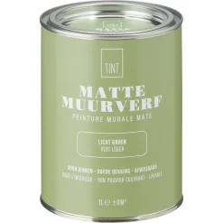 Kwantum Muurverf*Muurverf Mat Licht Groen 1 L 1L