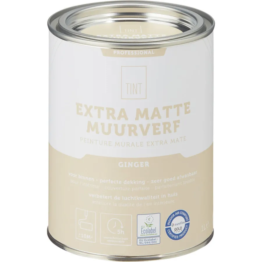 Kwantum Muurverf*Muurverf Professional Ginger 1 L 1L