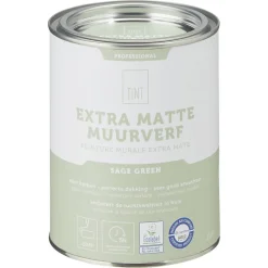 Kwantum Muurverf*Muurverf Professional Sage Green 1 L 1L