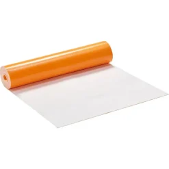 Kwantum Ondervloeren & Isolatie*Ondervloer Top-Silent Oranje Wit Je berekent hoeveel meters je nodig hebt door lengte en breedte in te vullen