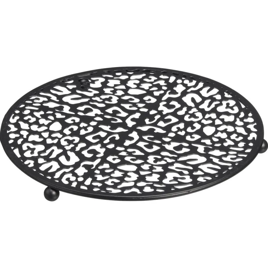 Kwantum Kerstservies|Onderzetters*Onderzetter Panter Zwart