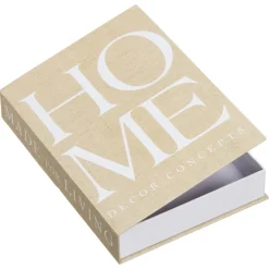Kwantum Decoratieve Opbergdozen*Opbergboek Home 21x30x5 Cm