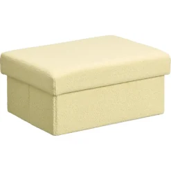 Kwantum Overige Opbergers*Opbergbox Borre Geel - 33x24x15 Cm