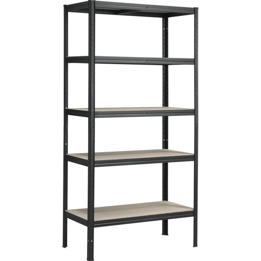 Kwantum Stellingkasten*Opbergrek Verzinkt Zwart