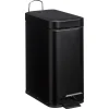 Kwantum Afvalbakken*Pedaalemmer Rechthoek 5 Liter Zwart