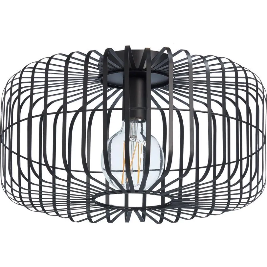 Kwantum Plafondlampen*Plafondlamp Gyge Zwart