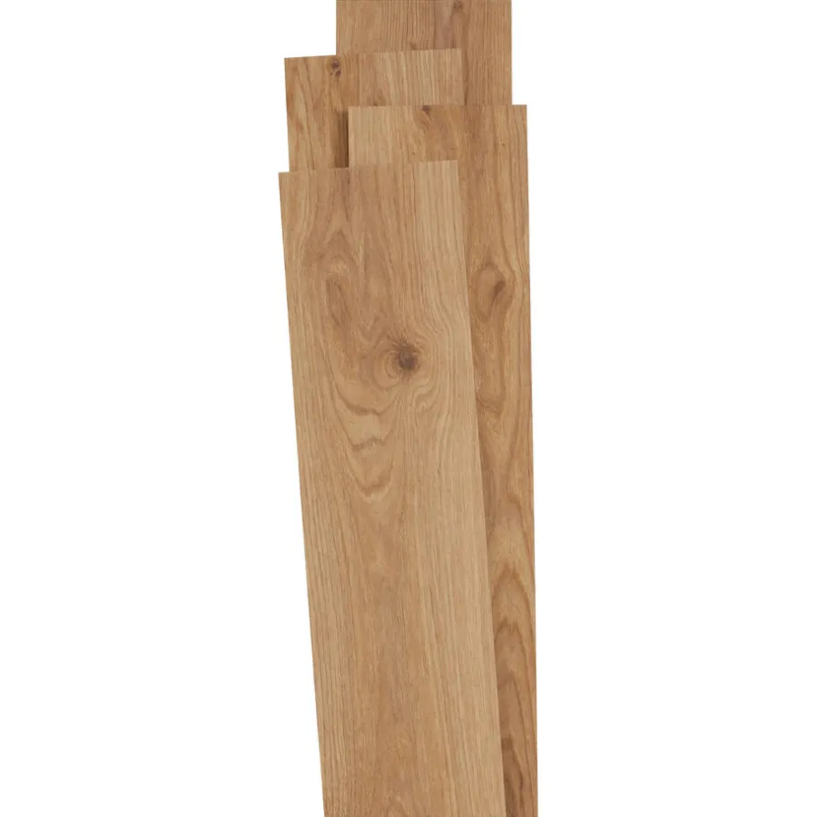 Kwantum Visgraat Pvc|Plak Pvc-Vloeren*Plak PVC Houston Bruin Eiken Visgraat