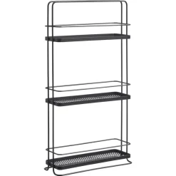 Kwantum Trolleys & Keukenrekken|Opbergkasten & Rekken*Rek Zwart