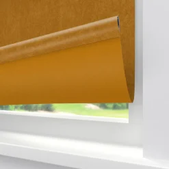 Kwantum Rolgordijnen*Rolgordijn Gus Deels Verduisterend Oker