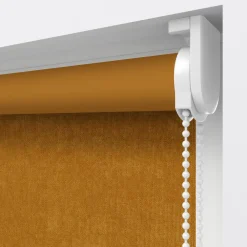 Kwantum Rolgordijnen*Rolgordijn Gus Deels Verduisterend Oker