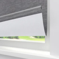 Kwantum Rolgordijnen*Rolgordijn Huib Verduisterend Grijs