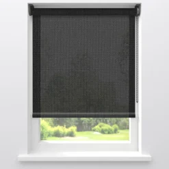 Kwantum Rolgordijnen*Rolgordijn Screen Seb Zwart