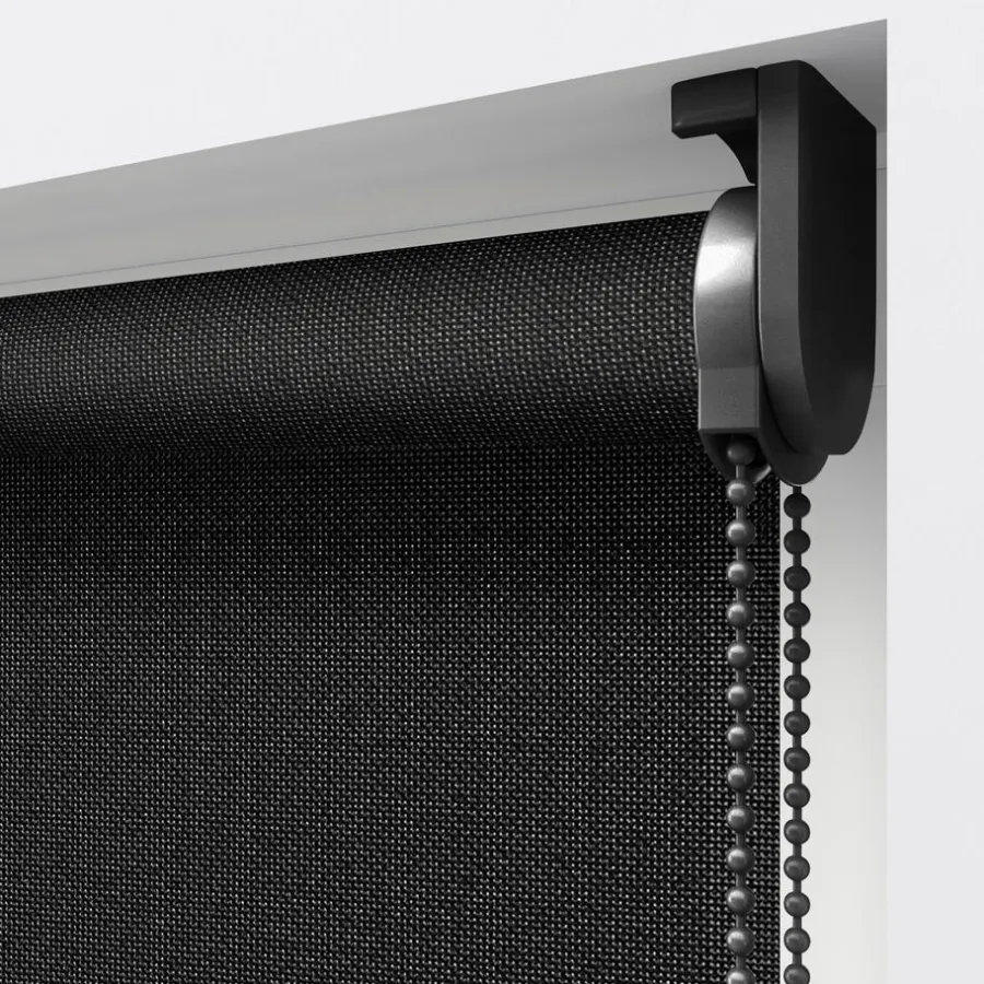 Kwantum Rolgordijnen*Rolgordijn Screen Seb Zwart