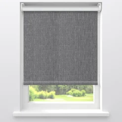 Kwantum Rolgordijnen*Rolgordijn Xem Verduisterend Antraciet