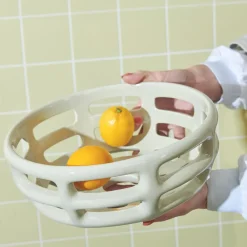 Kwantum Keukenaccessoires|Decoratie Schalen*Schaal Lime Taupe