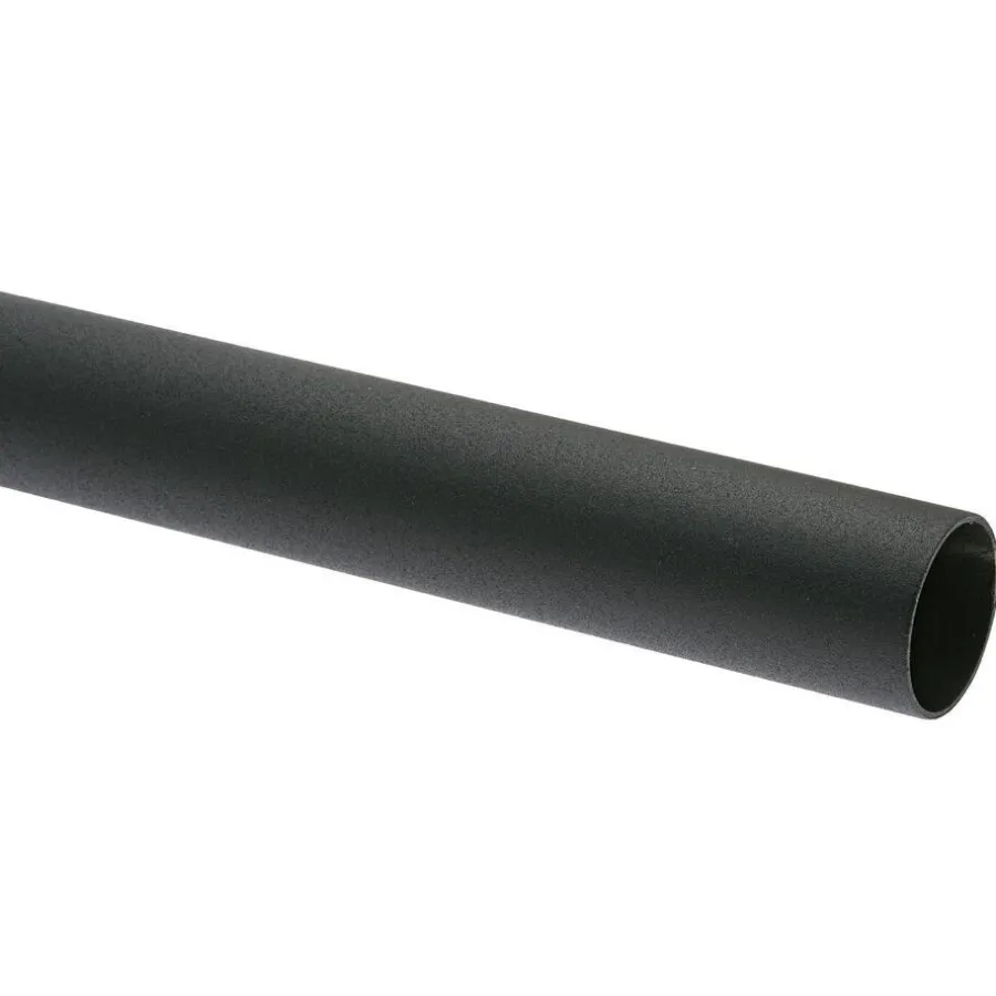 Kwantum Gordijnroedes*Steun Roede Mat Zwart 10 Cm