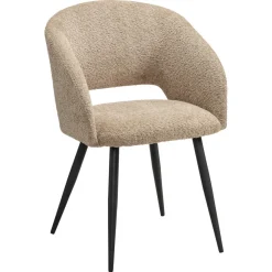 Kwantum Eetkamerstoelen*Stoel Antony Caramel CamelSS24