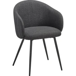 Kwantum Eetkamerstoelen*Stoel Bergen Antraciet