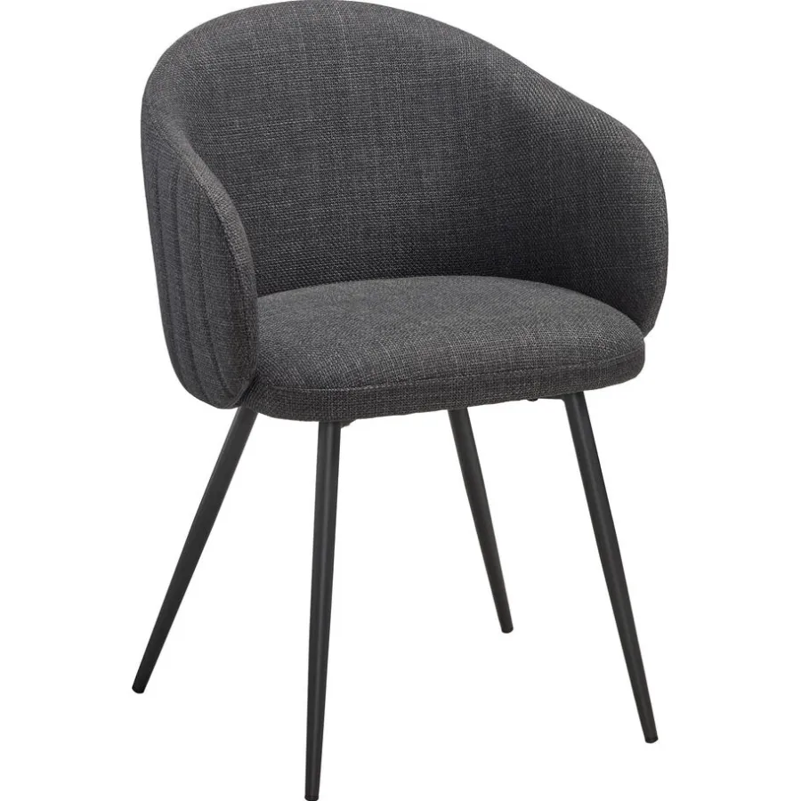 Kwantum Eetkamerstoelen*Stoel Bergen Antraciet