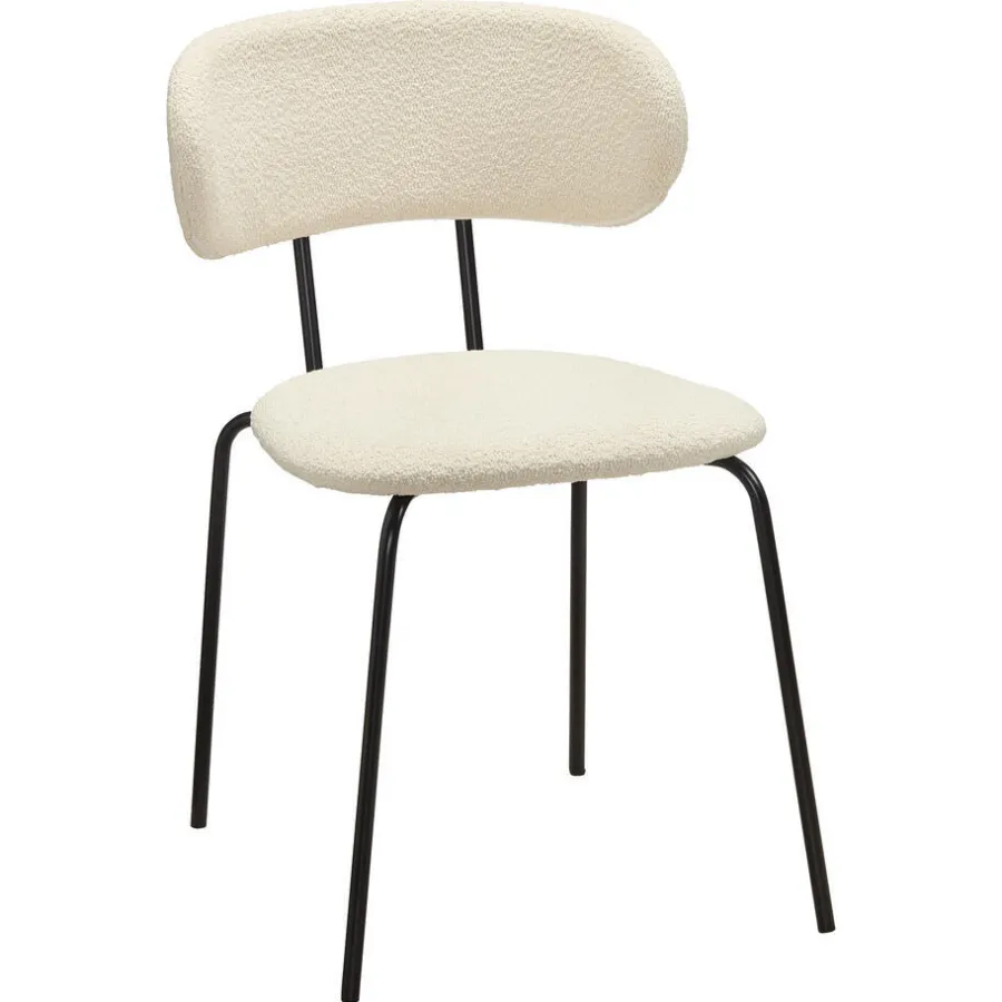 Kwantum Eetkamerstoelen*Stoel Bolzano Off-White
