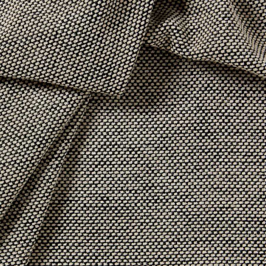 Kwantum Stoffen*Stof Kristel Zwart Wit