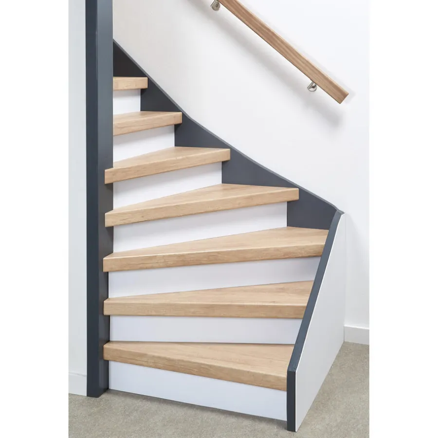 Kwantum Traprenovatie & Trapbekleding*Stootbord Callery Naturel Eiken 2st - 136 Cm