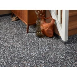 Kwantum Vinyl Vloeren*Vinyl Stonemountain Antraciet Je berekent hoeveel meters je nodig hebt door lengte en breedte in te vullen