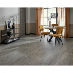 Kwantum Vinyl Vloeren*Vinyl Trenton Grijs Je berekent hoeveel meters je nodig hebt door lengte en breedte in te vullen