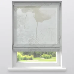 Kwantum Vouwgordijnen|Inbetweens*Vitrage Aukje Wit