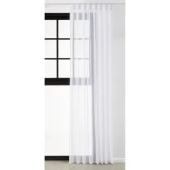 Kwantum Vitrages|Gordijnen*Vitrage Viola Wit 150 Cm 150CM