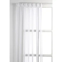 Kwantum Vouwgordijnen|Gordijnen*Vitrage Violet Wit 215 Cm 215CM