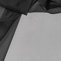 Kwantum Vouwgordijnen|Vitrages*Vitrage Violet Zwart