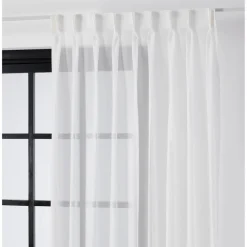 Kwantum Vouwgordijnen|Vitrages*Vitrage Vivienne Off-White